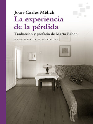 cover image of La experiencia de la pérdida